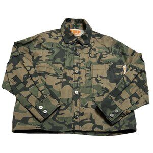 PDF Channel Chore Jacket in Camo Green